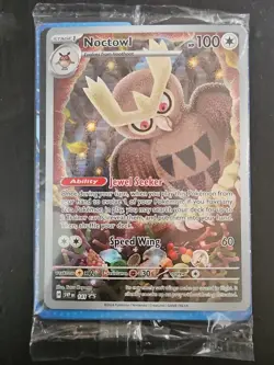 Pokemon TCG *SEALED* Noctowl 141 Sv: Scarlet & Violet Promo Cards - Image 1