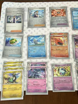 2024 PALDEAN FATES Pokemon Card Lot Holo Rare Reverse & Holos Qty 82 Iono +++++ - Image 2