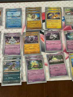 2024 PALDEAN FATES Pokemon Card Lot Holo Rare Reverse & Holos Qty 82 Iono +++++ - Image 3