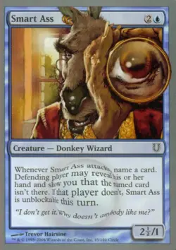 Smart Ass - Medium Play MTG Unhinged - Image 1