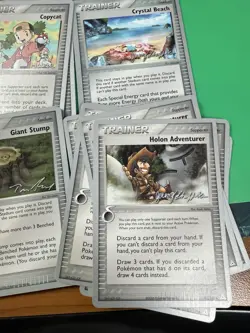 Pokemon TCG 2007 World Championships Trainer Lot (42 Cards) Crystal Beach Holon - Image 2