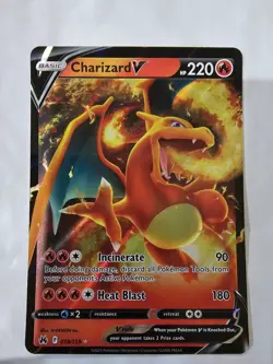 Charizard V 18/159 - Pokemon: Crown Zenith Ultra Rare - Tcg Card - NM - Image 1