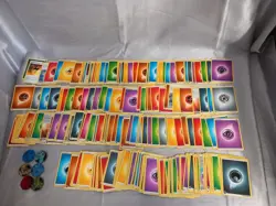 Pokemon Tin With Cards + Tokens/Disks - See pics. - Image 4