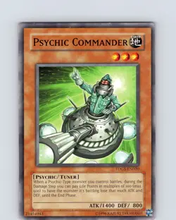 Yu-Gi-Oh TCG Psychic Commander TDGS-EN020 Unlimited Common Card Played LP - Image 1