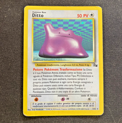 Pokemon Card Ditto Holo 3/62 Fossil ITA italiano played PL vintage - Image 1