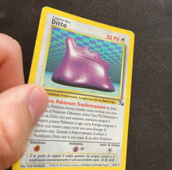 Pokemon Card Ditto Holo 3/62 Fossil ITA italiano played PL vintage - Image 3