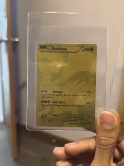 Pokemon Zekrom 114/115 Reshiram 113/114 Secret Legendary Treasures Holo Card Set - Image 5