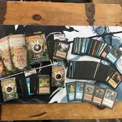Portal Magic The Gathering MTG Partial Set With Complete 2 Player Starter Deck - Image 1