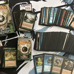 Portal Magic The Gathering MTG Partial Set With Complete 2 Player Starter Deck - Image 3