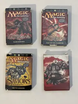 Magic the Gathering - Theme Decks Lot Of 4 - Image 1