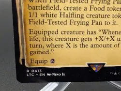 Field-Tested Frying Pan (Showcase Scrolls) Commander: the Lord of the Rings:... - Image 2