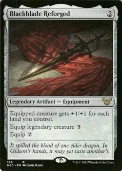 Blackblade Reforged 2022 MTG #146 Neon Dynasty Commander - Image 1