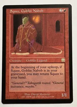 Squee, Goblin Nabob Mercadian Masques Regular - Image 1