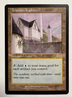 MTG: Tolarian Academy Urza's Saga Reserve List - Image 1