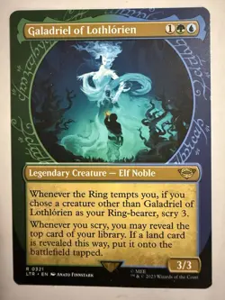 Galadriel of Lothlorien (Showcase) #321 (NM) Lord of the Rings LTR Magic MTG - Image 1