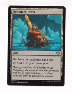 Magic the Gathering Commander 2015 #301 Reliquary Tower - Image 1