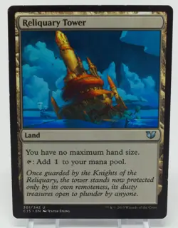 Magic the Gathering Commander 2015 #301 Reliquary Tower - Image 3