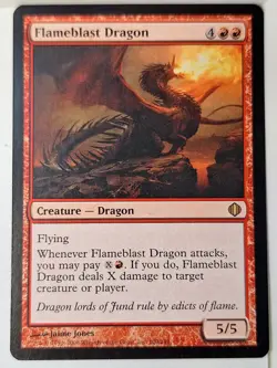 Flameblast Dragon - Shards of Alara - Magic the Gathering MTG Nice! - Image 1