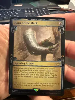 Horn of the Mark (Showcase Scrolls) Lord of the Rings: 692 Foil NM - Image 1