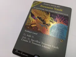 MtG Forgotten Realms AFR Dungeon Module R17 Treasure Vault Foil 358 R Magic - Image 3