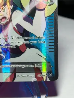 Pokemon Trainer Korrina Full Art 111/111 XY LP/MP - Image 4