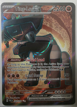 Pokemon TCG Ting-Lu Ex 243/193 SV Paldea Evolved Full Art NM - Image 1