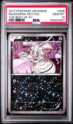 Magearna 088/171 Pokemon Card The Best of XY Japanese PSA 10 Gem Mint - Image 1