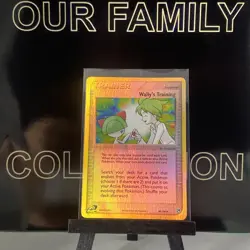 Wally’s Training 89/100 - EX Sandstorm Reverse Holo Trainer Pokemon - Image 1