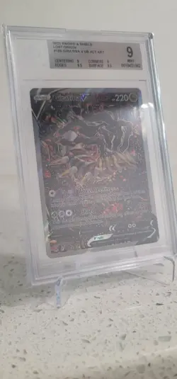 Pokemon TCG Giratina V 186/196 BGS Grade 9 Beckett Mint Lost Origin Alt Art 2022 - Image 3