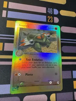 Pokemon TCG - Anorith 27/100 Sandstorm Reverse Holo Uncommon 2003 - Image 1