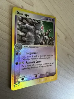 Pokemon TCG Dusclops EX Sandstorm 4/100 Reverse Holo Rare MP - Image 2
