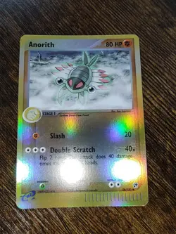 Pokemon Anorith 28/100 EX Sandstorm Reverse Holo Rare NM - Image 3
