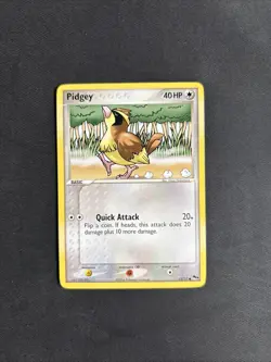 Pokemon TCG Pidgey Pop Series 4 12/17 Regular Non Holo - LP/NM - Image 1