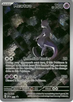 Mewtwo 2023 Pokemon TCG Black Star Promo #52 Scarlet & Violet - Image 1