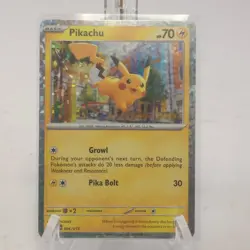 Pikachu 006/015 M23 McDonald’s Match Battle Holo Rare Promo Pokemon TCG 2023 NM - Image 1