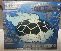 Stellar Crown Elite Trainer Box Factory Sealed - Pokemon TCG 2024 SV07 ETB - Image 1
