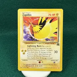Zapdos 23 WoTC Promo HP/DMG Pokemon Fast Ship - Image 1
