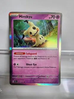 Pokemon TCG - Paldean Fates - Mimikyu - 037/091 - Holo - Rare - Image 1
