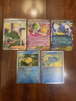 Pokemon Mega Evolution Promo, Full Art & Ultra Rare Holo Lot of 5 NM/M! - Image 1