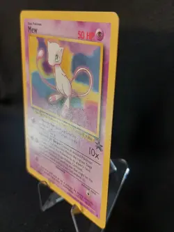 Mew #8 WoTC Black Star Promo Vintage 1999 Pokemon TCG - MP - Image 4