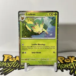 Pokemon Leafeon 170 Cosmos Holo Black Star Promo - NM/M - Image 1