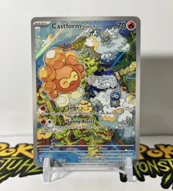 Castform Sunny Form 195/191 Scarlet & Violet Surging Sparks Pokemon TCG - Image 1