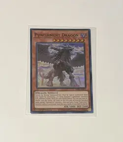 Yu-Gi-Oh! Punishment Dragon #RA03-EN015 Secret Rare & Super Rare 1st Ed (NM) - Image 4