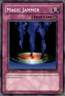 Magic Jammer - 1st Edition SD8-EN031 - LP - YuGiOh - Image 1