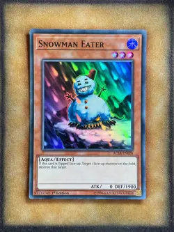 Yugioh Snowman Eater AC18-EN008 Super Rare 1st Ed NM - Image 1