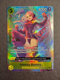 Jewelry Bonney (Parallel) OP08-105 Two Legends Foil One Piece Card - Image 2