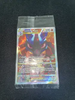 Lucario VSTAR SWSH291 SWSH: Sword & Shield Promo Cards Holo SEALED - Image 1