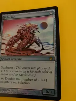 Solarion. Rare Artifact creature Fifth Dawn. FOIL. MTG Card. - Image 2