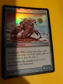Solarion. Rare Artifact creature Fifth Dawn. FOIL. MTG Card. - Image 4