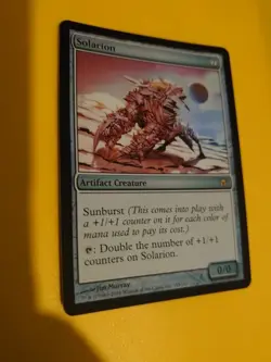 Solarion. Rare Artifact creature Fifth Dawn. FOIL. MTG Card. - Image 5